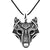 Wolf Head Necklace