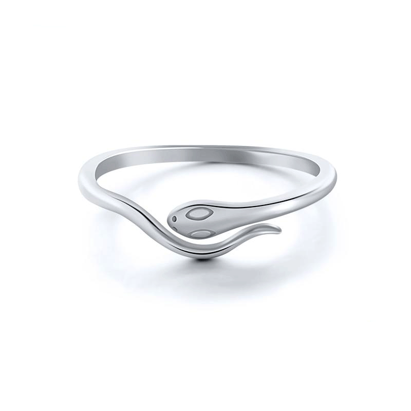 Silver Snake Ring