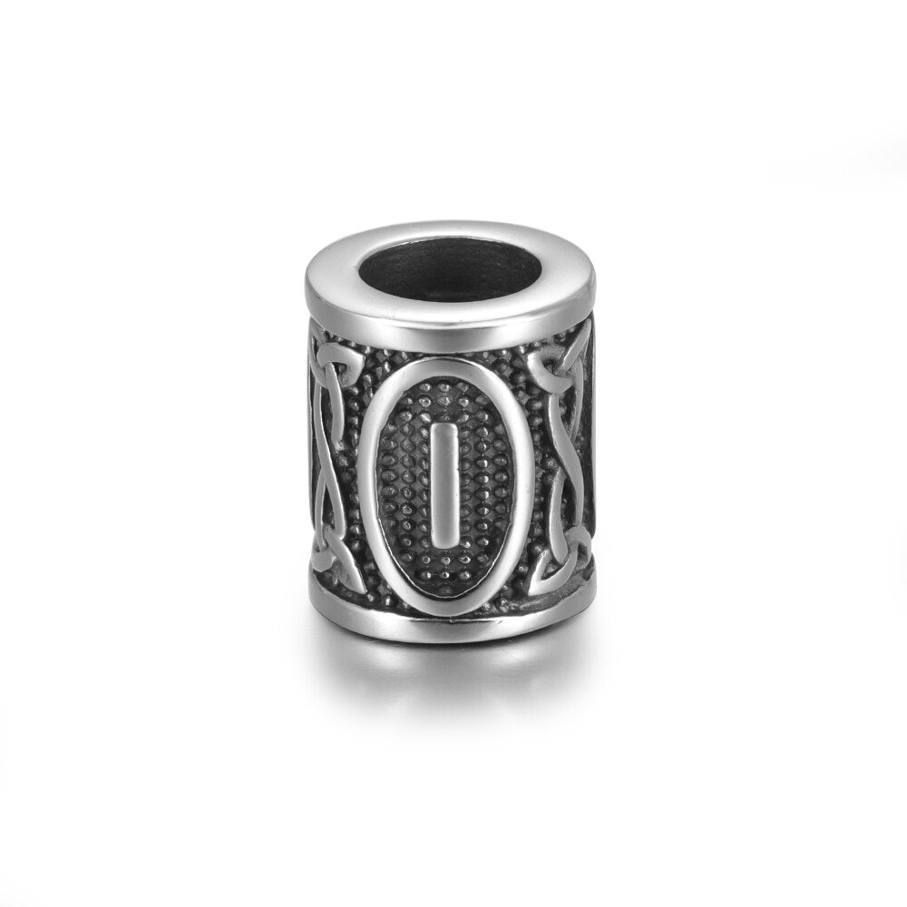 Isa Rune Steel Bead