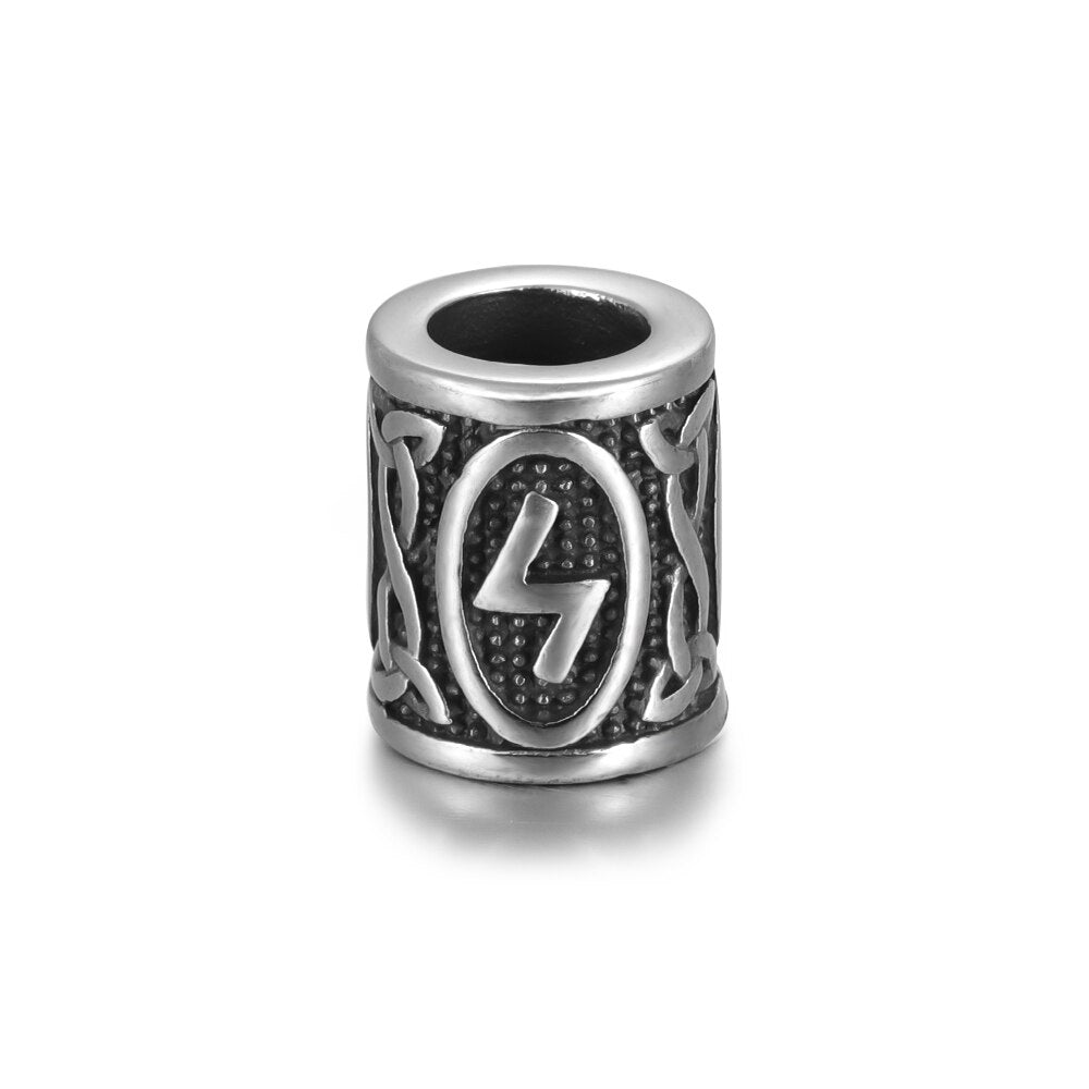 Sowelu Rune Steel Bead