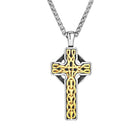 Celtic Cross Viking Necklace