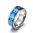 Viking Runic Alphabet Ring