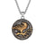 Raven Of The God Odin Viking Necklace