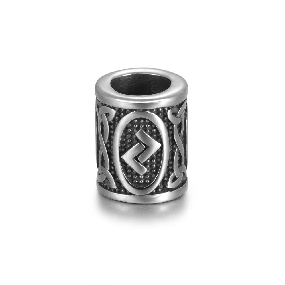 Jera Rune Steel Bead