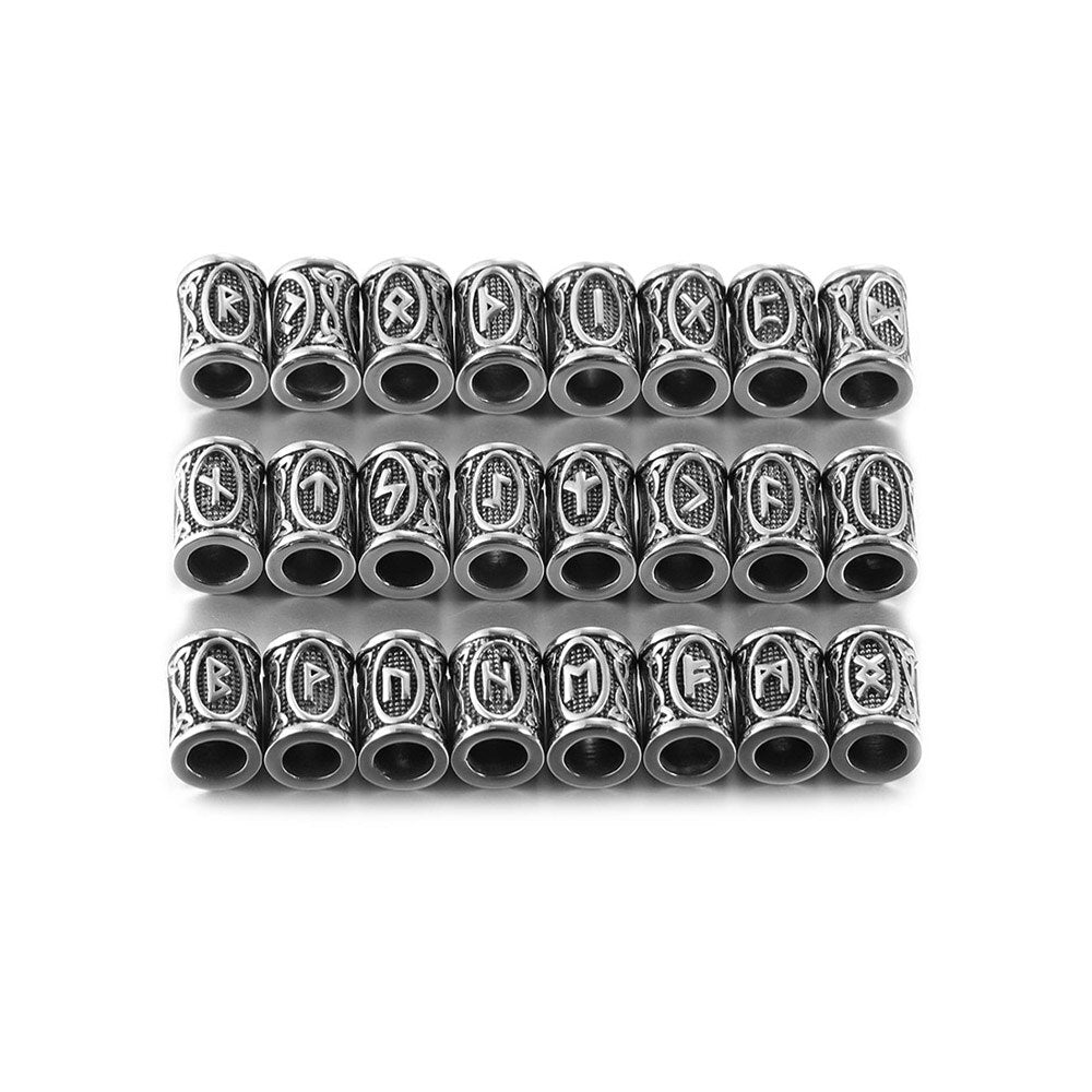 Bead Viking 24 Steel Runes