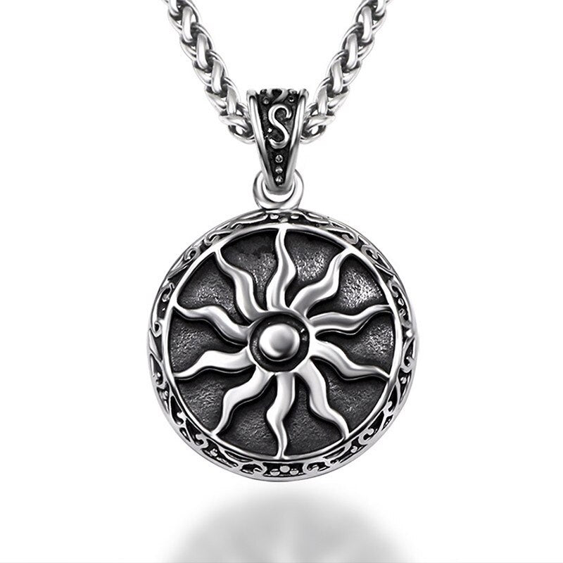 Sun Viking Necklace