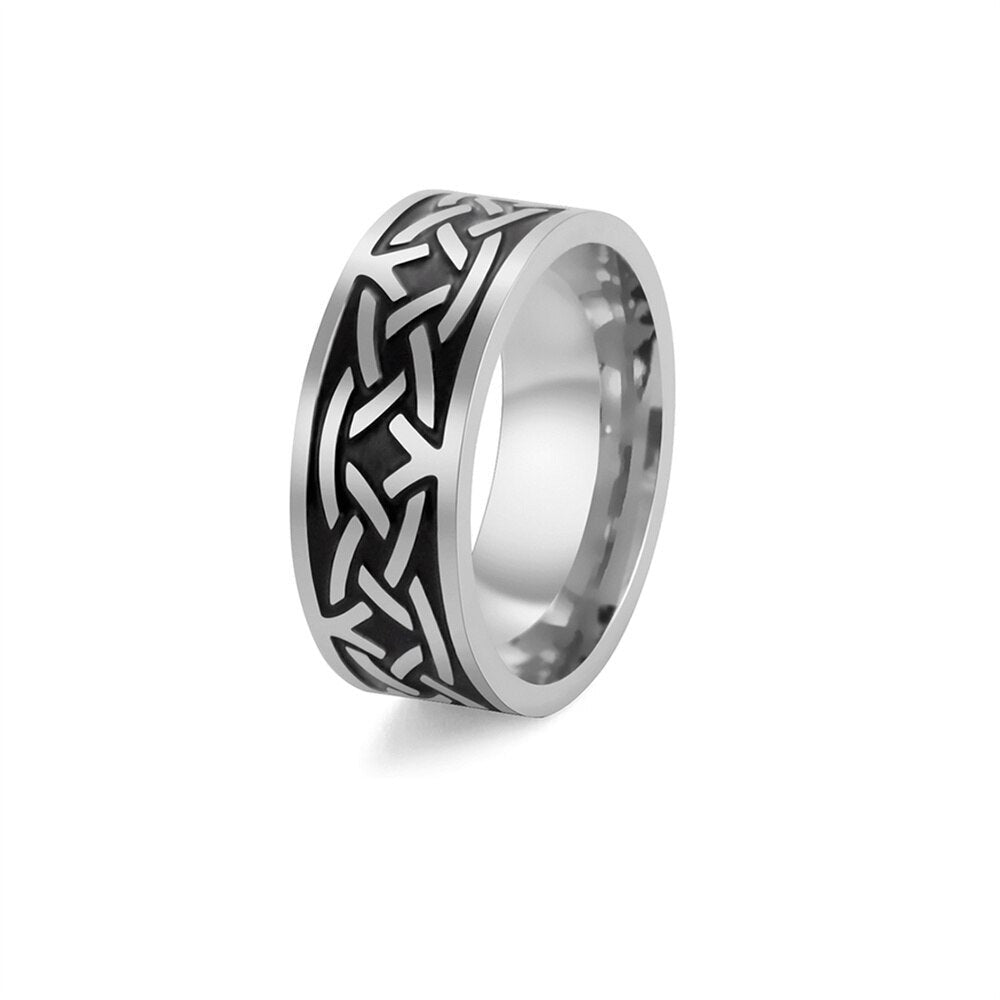 Celtic Knot Viking Ring