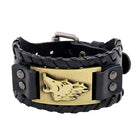 Fenrir Wolf Viking Bracelet