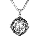 Viking Tree Of Life And Runes Necklace