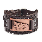 Fenrir Wolf Viking Bracelet