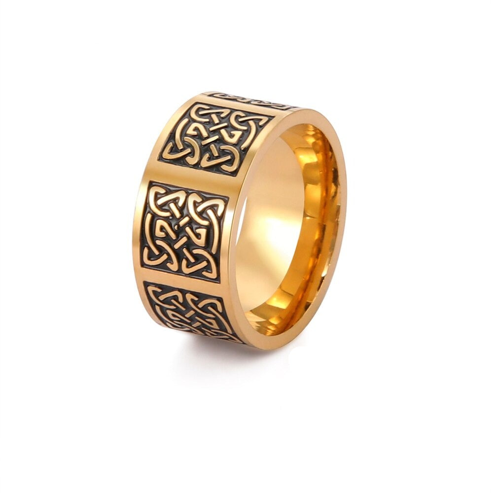 Celtic Knot Viking Ring