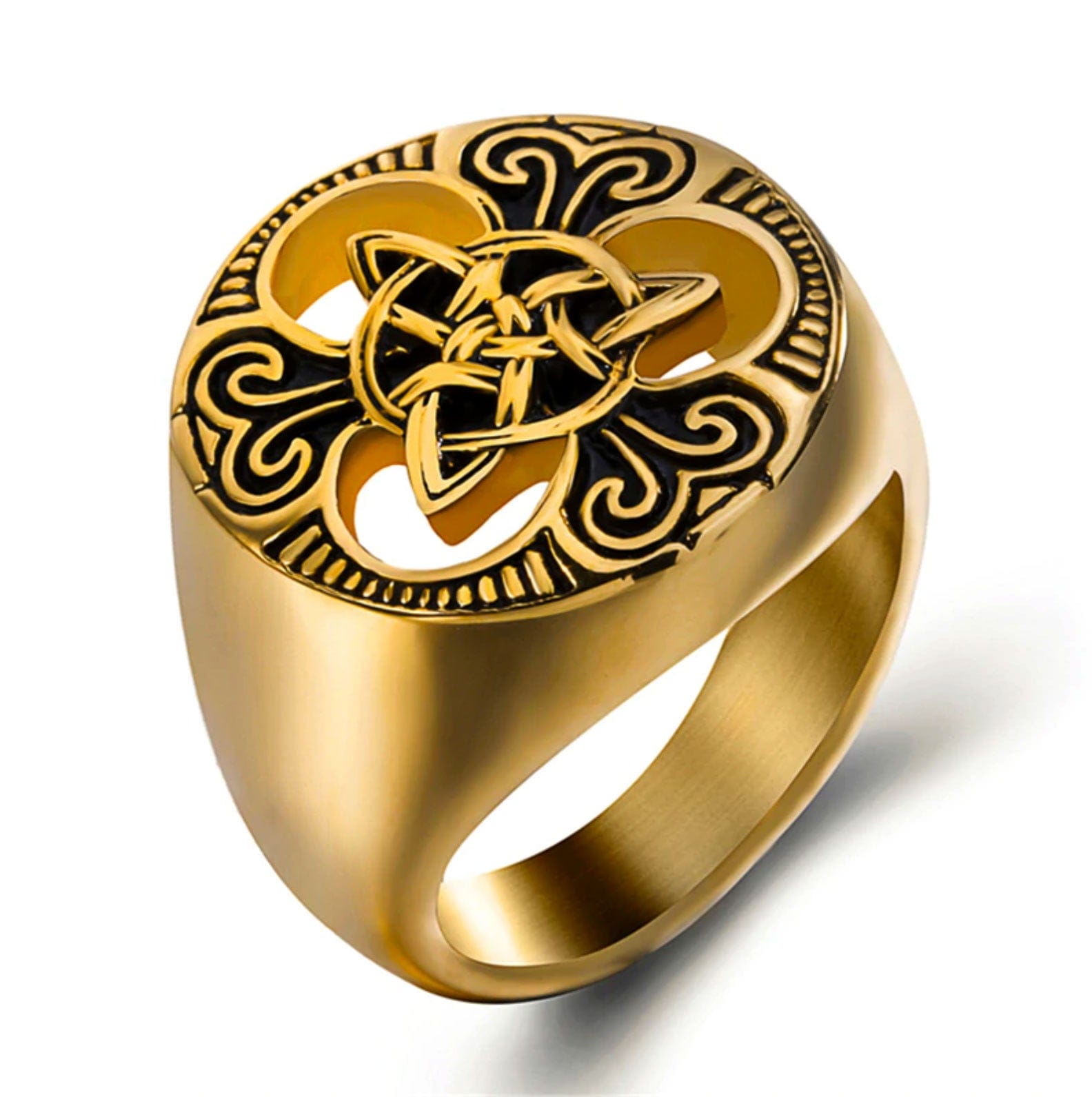 Celtic Knot Viking Ring