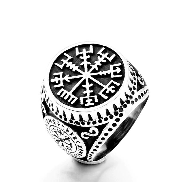 Vegvisir Viking Ring