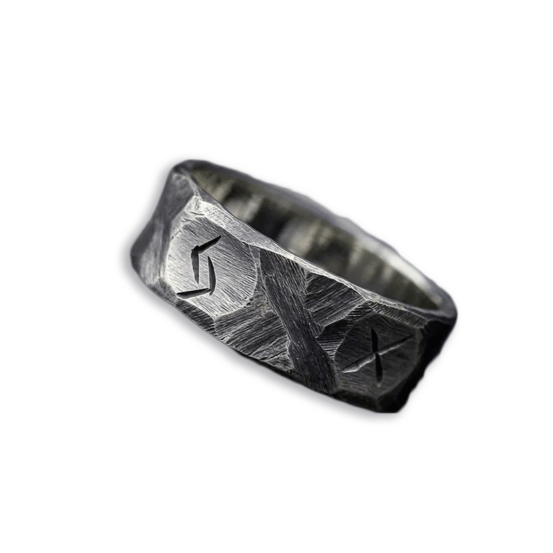 Viking Runic Alphabet Ring