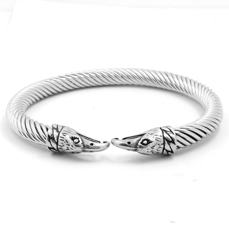 Hugin and Munin viking bracelet