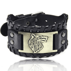 Fenrir Wolf Viking Bracelet