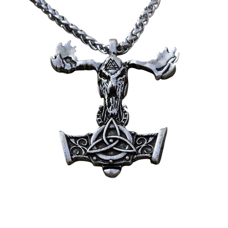 Viking Deer Necklace