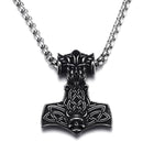 Mjolnir viking necklace