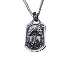 Viking Wolf & Valknut Necklace