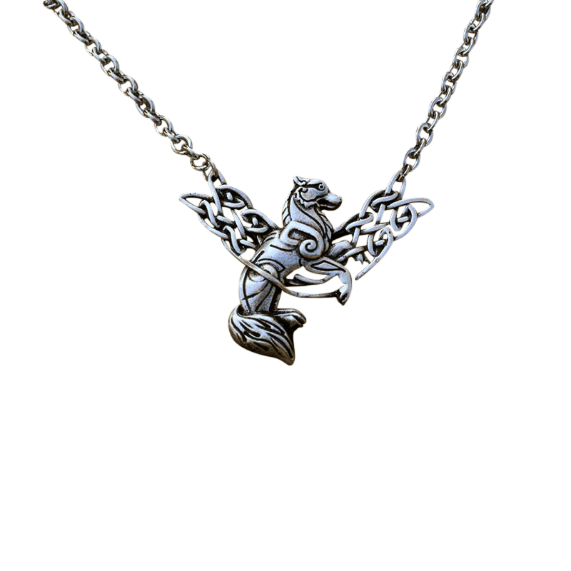 Viking Wolf Necklace