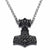 Mjolnir viking necklace