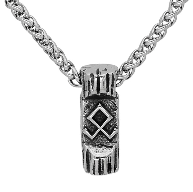 Viking Rune Othala Necklace