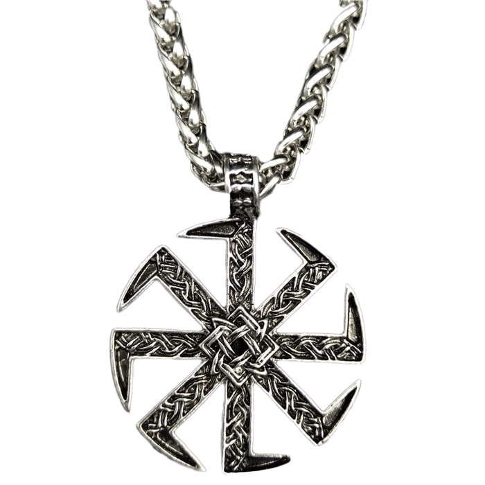 Black Sun Viking Necklace