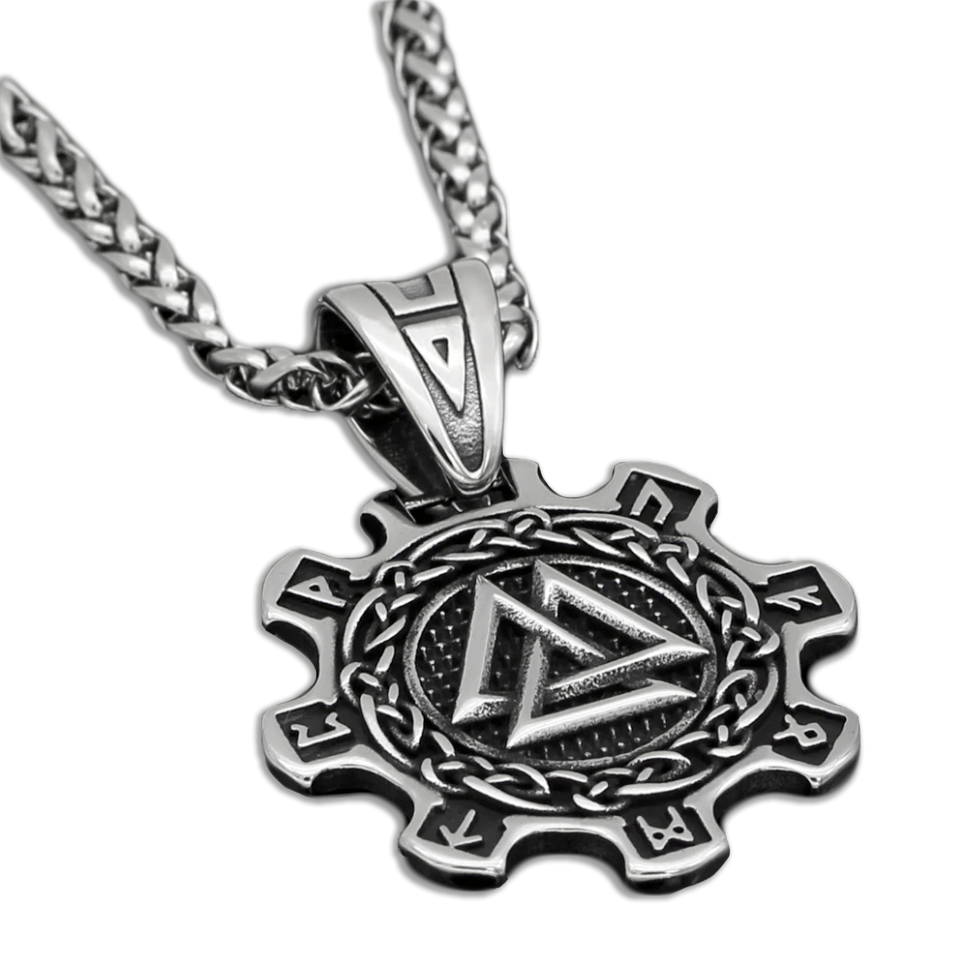 Valknut Viking Necklace