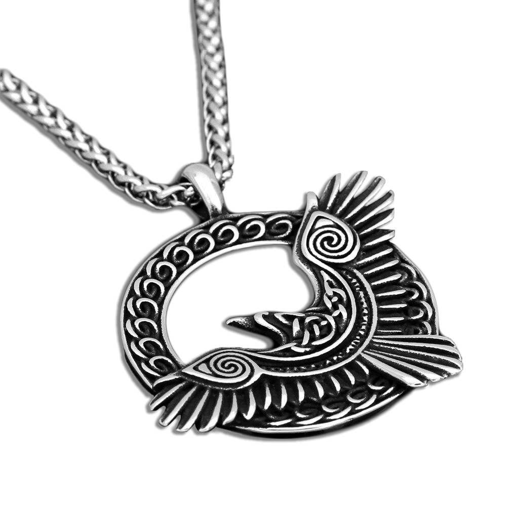 Hugin Viking Necklace