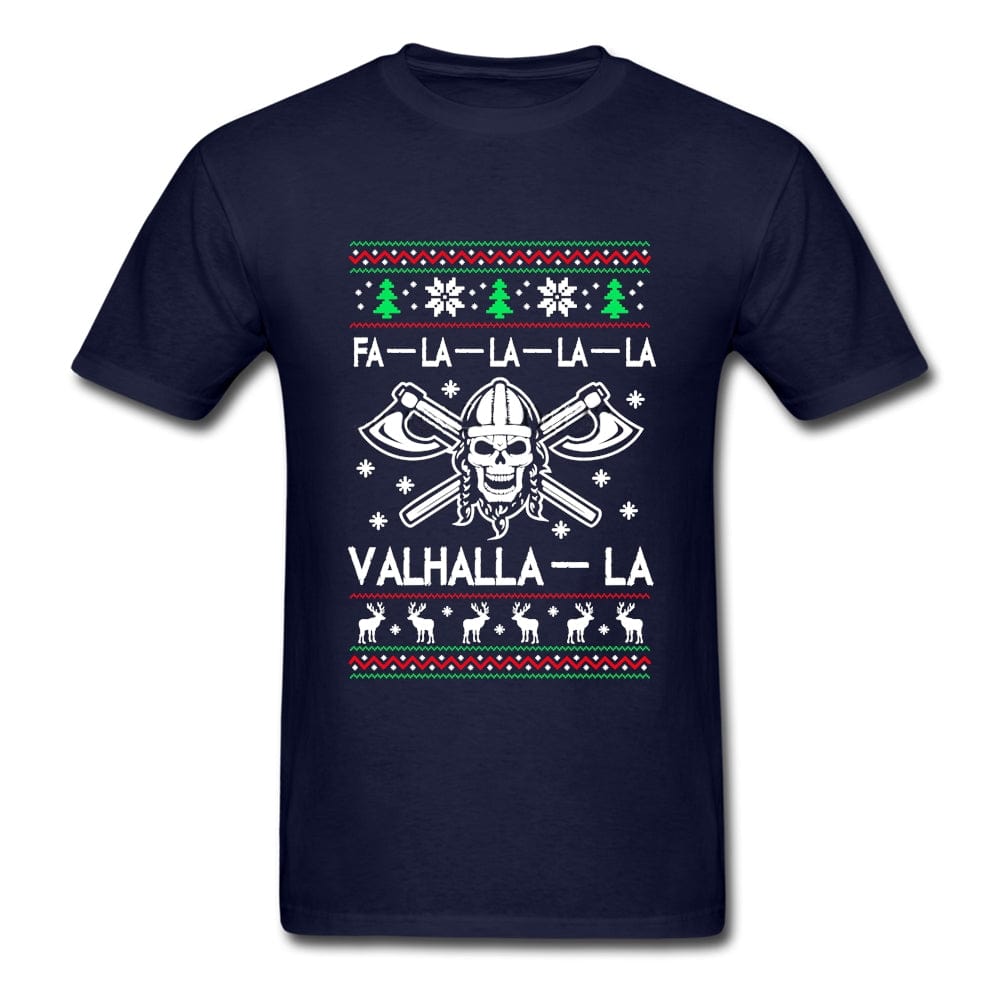 Valhalla-la Christmas T shirt