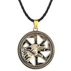 Fenrir Wolf Viking Necklace