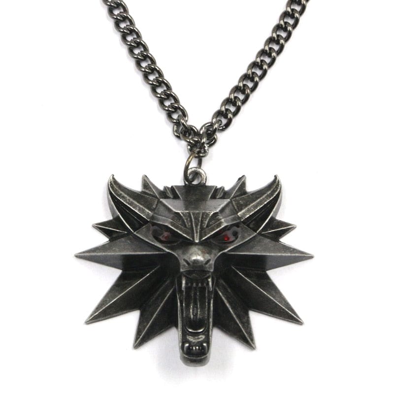 Fenrir Wolf Viking Necklace