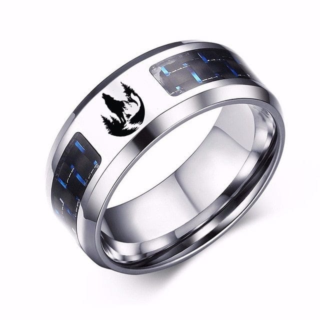 Fenrir Wolf Viking Ring