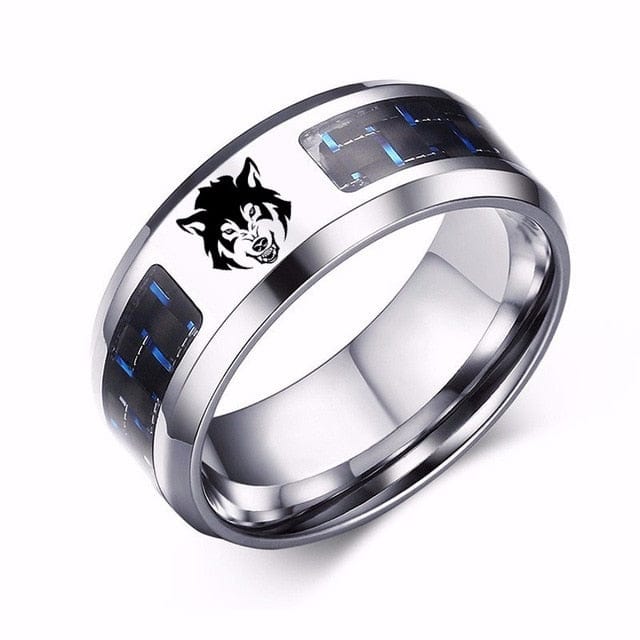 Fenrir Wolf Viking Ring