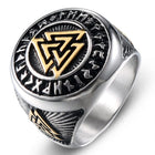 Valknut Viking Rune Ring