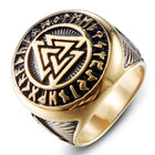 Valknut Viking Rune Ring