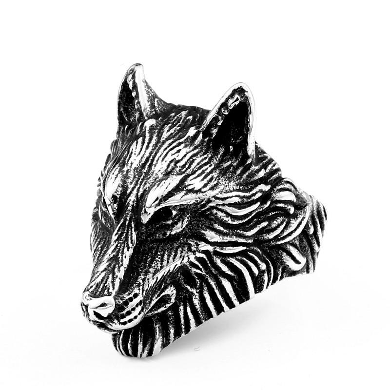 Fenrir Wolf Viking Ring