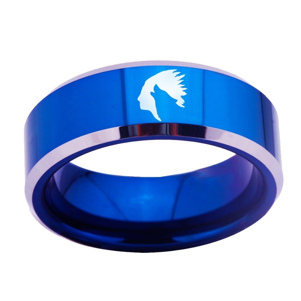 Fenrir Wolf Viking Ring