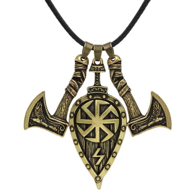 Viking Shield Necklace