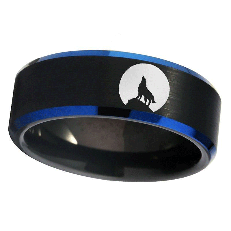 Fenrir Wolf Viking Ring