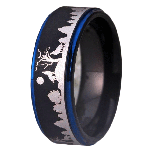 Fenrir Wolf Viking Ring