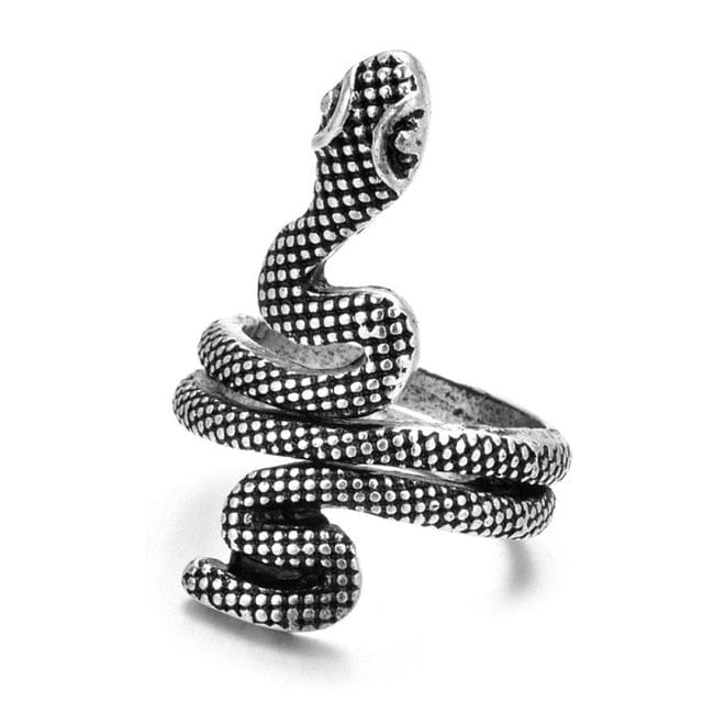 Jormungand Snake Viking Ring