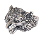 Fenrir Wolf Viking Ring