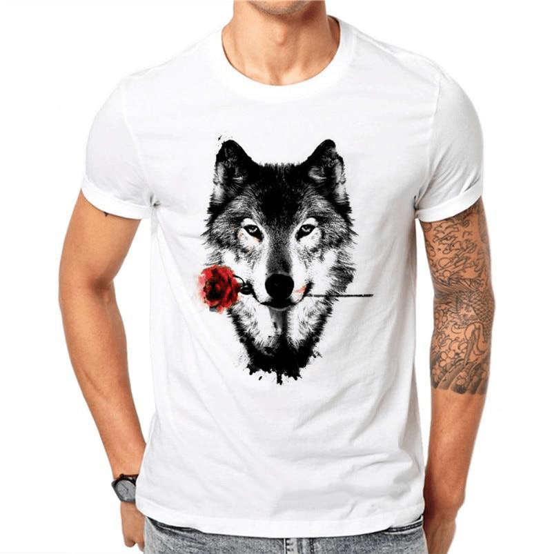 Fenrir Wolf Viking T Shirt