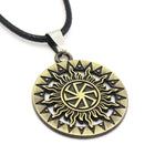 Black Sun Viking Necklace