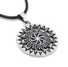 Black Sun Viking Necklace