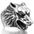 Fenrir Wolf Viking Ring