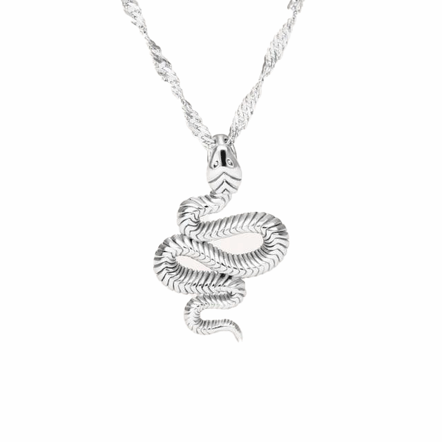 Viking Snake Jormungand Necklace