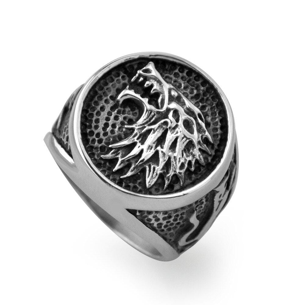 Fenrir Wolf Viking Ring