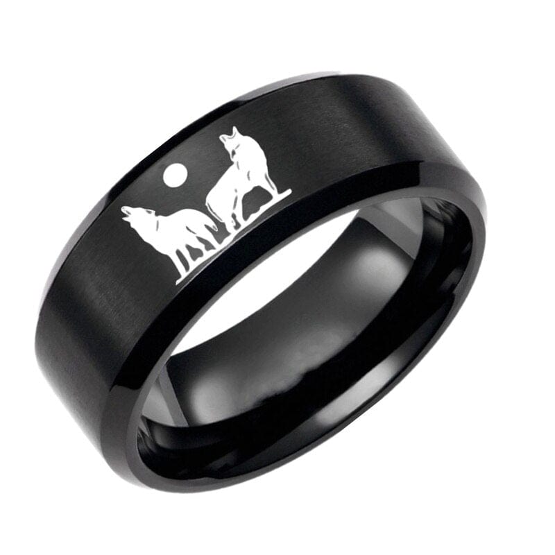 Fenrir Wolf Viking Ring